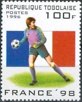 France flag, action scene