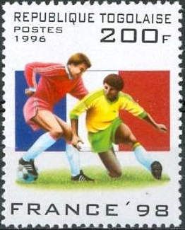 France flag, action scene