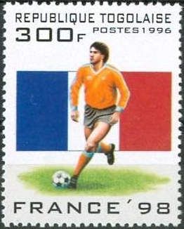 France flag, action scene