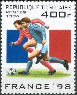 France flag, action scene