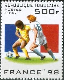 France flag, action scene