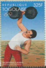 One arm snatch