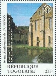 Exterior of Cistercian Abbey, Fontenay, France