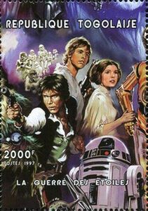 Han Solo, Luke Skywalker, Princess Leia, R2-D2