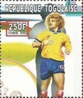 Player from Colombia - Carlos Valderrama