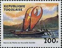 New Guinea fishing boat