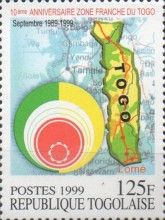 Map of Togo