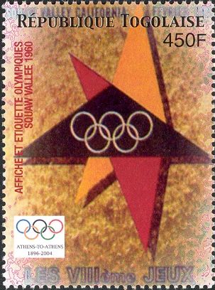 Emblem of 1960 Squaw Valley winter Olympics
