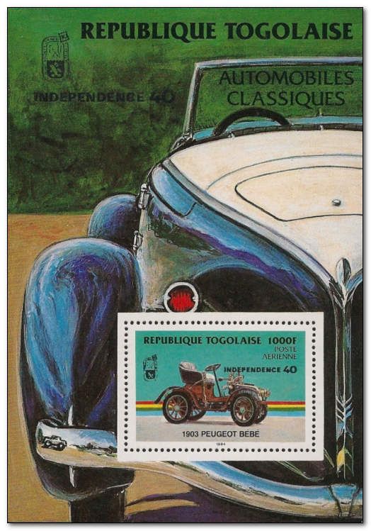 1903 Peugeot Bébé overpint INDEPENDENCE 40 and emblem