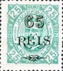King Carlos I of Portugal (1863-1908) - surcharged