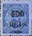 King Carlos I of Portugal (1863-1908) - surcharged