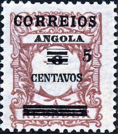 Porto stamps overprint