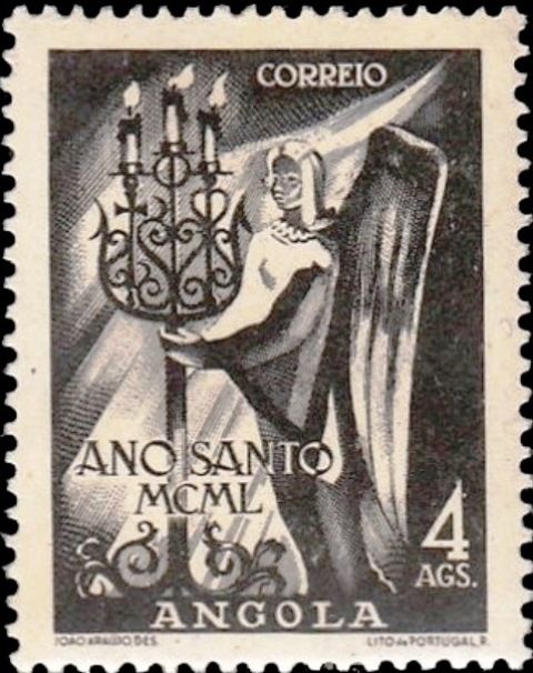 Angel with candlestick