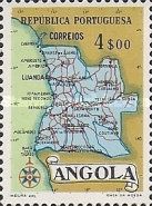 Map of Angola