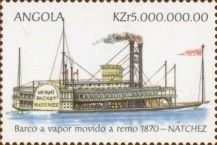Rowboat Steamed 1870 - Natchez