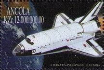 The Earth and Space Shuttle Columbia