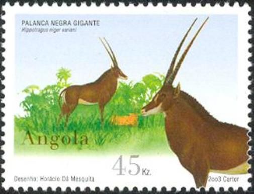 Giant Sable Antelope (Hippotragus niger variani)