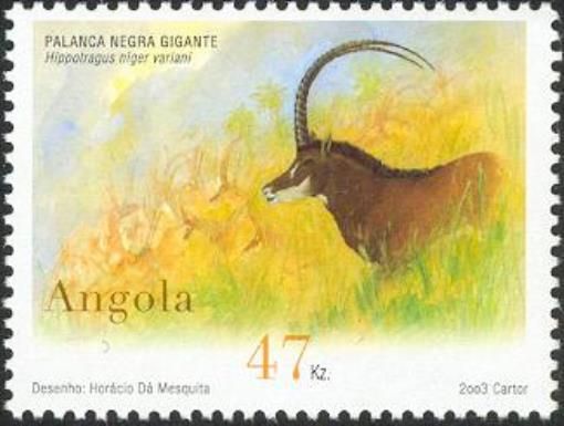 Giant Sable Antelope (Hippotragus niger variani)