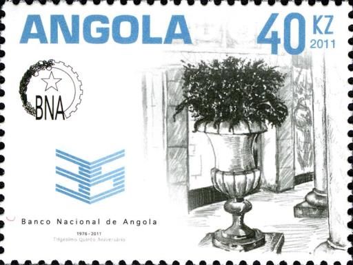 35th anniv. of the Angolan National Bank