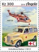 Barkas V901 / 2 Ambulance and AW139 Helicoptro
