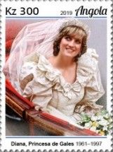 Princess Diana with Wedding Dress
