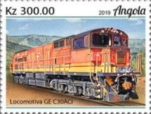 Angolan Lokomotive GE C30ACI