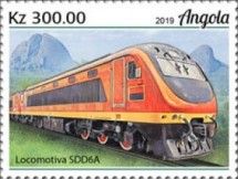 Angolan Lokomotive SDD6A