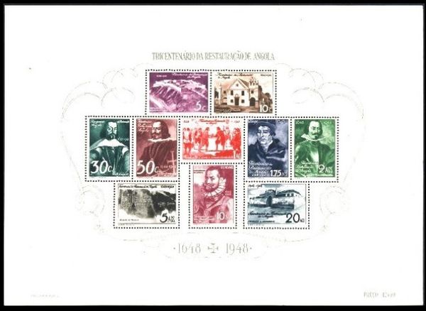 300th Anniversary of Restoration of Angola to Portugal