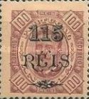 King Carlos I of Portugal (1863-1908) - surcharged