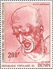 Anguish, Man’s Head; Da Vinci
