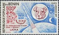 Dog Laika, Rocket and Space