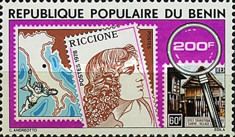 Riccione Stamp Exhibition - Overprinted "Riccione 1982"