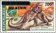 Tyrannosaurus Rex overprinted