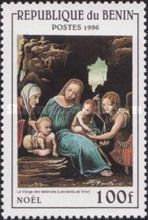Virgin Mary and Child with Saint Elisabeth, da Vinci