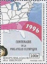 Map of US, 1996