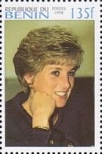 Diana, resting on hand, black jacket