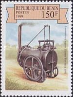 Richard Trevithick's Locomotive, 1800