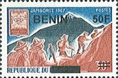 Scouts Climbing Mountain