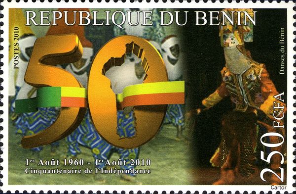 50th anniv. of the Independence of Benin