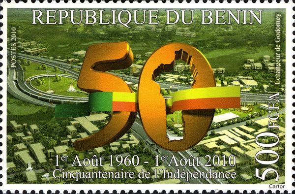 50th anniv. of the Independence of Benin