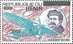 Louis Bleriot (1872-1936) and Plane