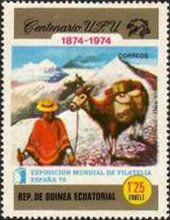 Postman in the Andes