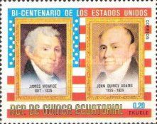 J. Monroe and J. Quincy Adams