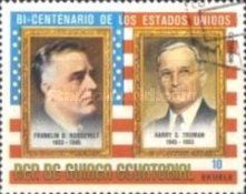 F. D. Roosevelt and H. Truman
