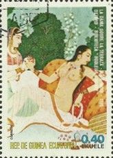 Indian miniature (about 1700)