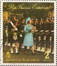 Queen Elizabeth II Inspecting the Troops
