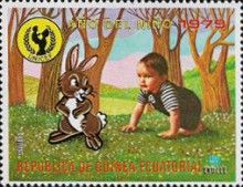 Child with hare