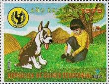 Child with dog