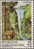 Waterfall in jungle