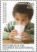 Drinking milk